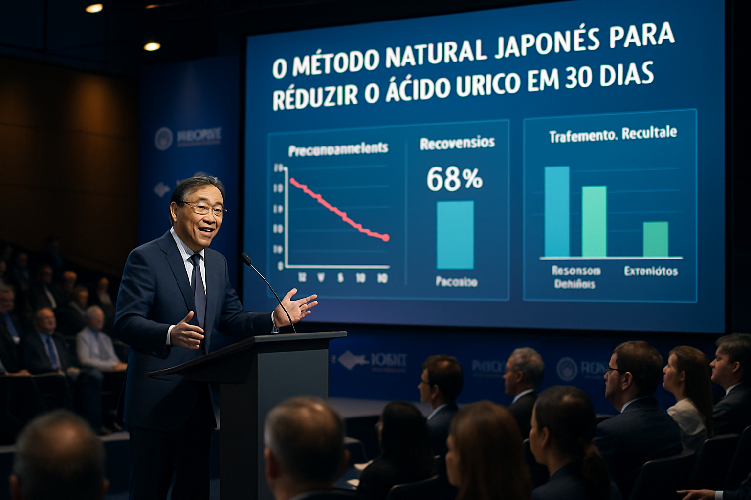Dr. Hiroshi Osaka no congresso médico