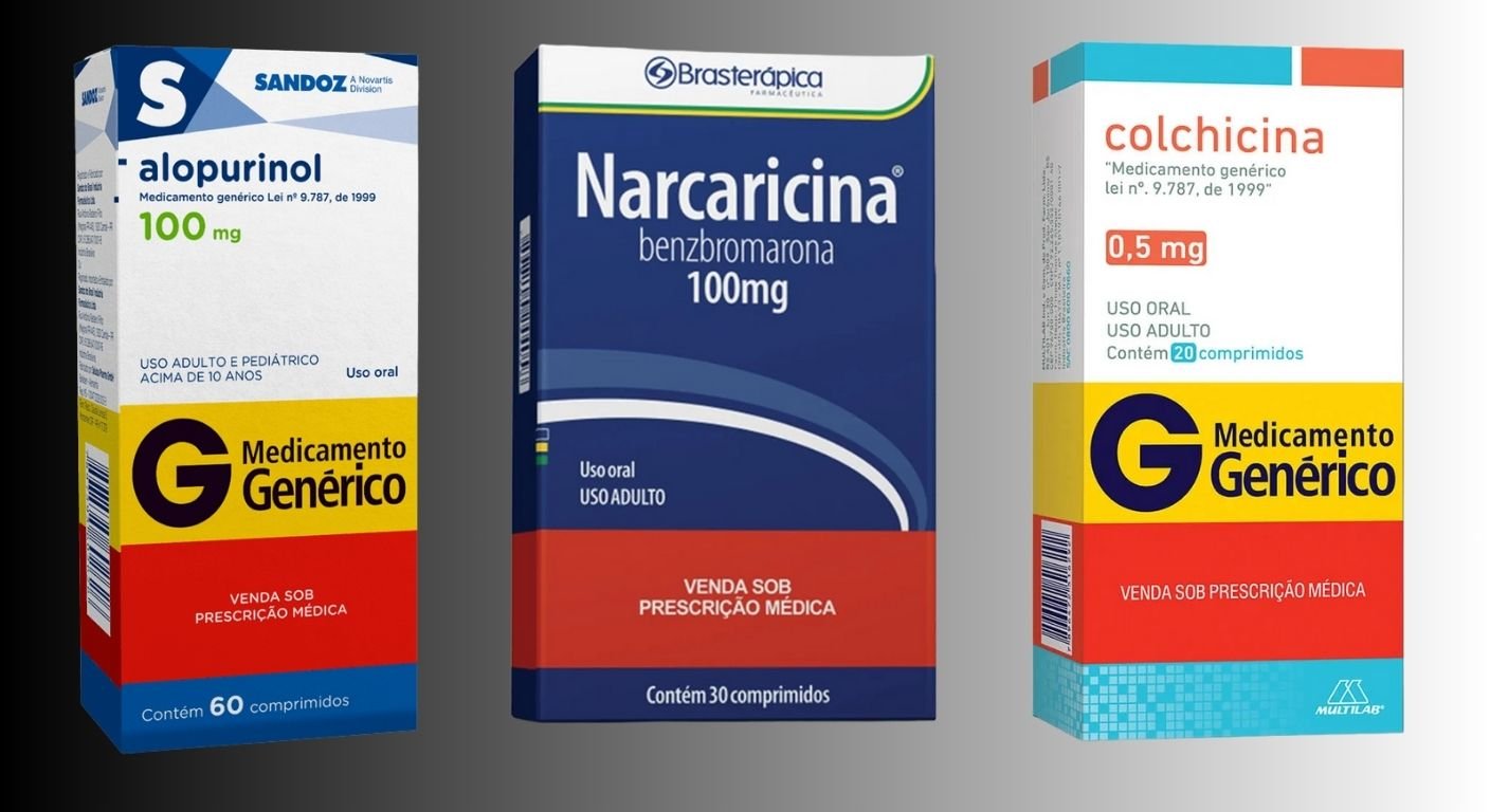 Efeitos colaterais dos medicamentos para gota